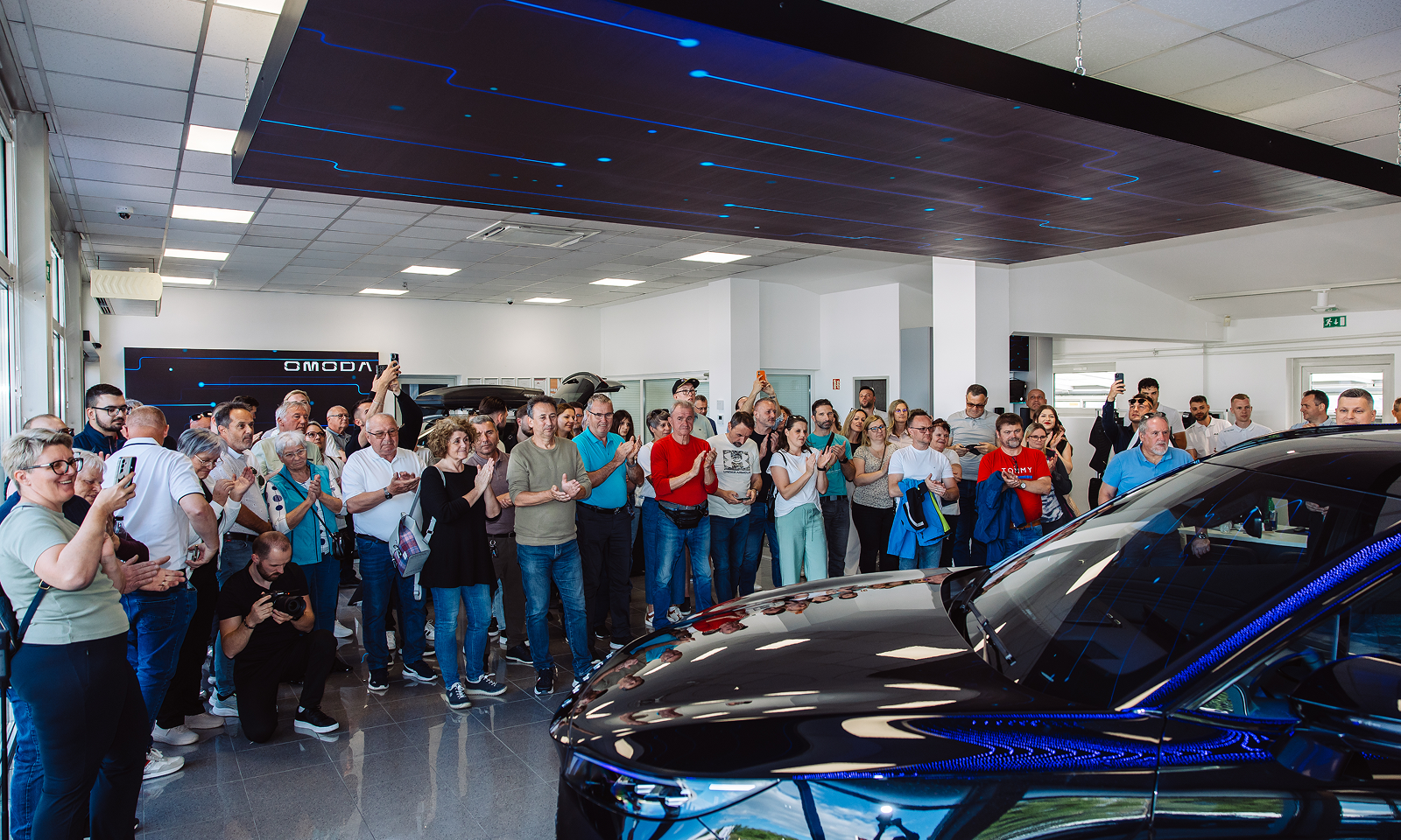Full event management and advertising for the new Jaecoo and Omoda showroom in Murska Sobota
