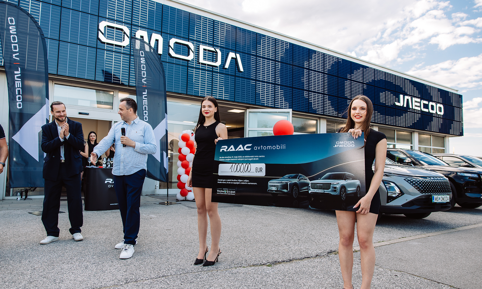 Event management for RAAC avtomobili: funds raised for a charity campaign